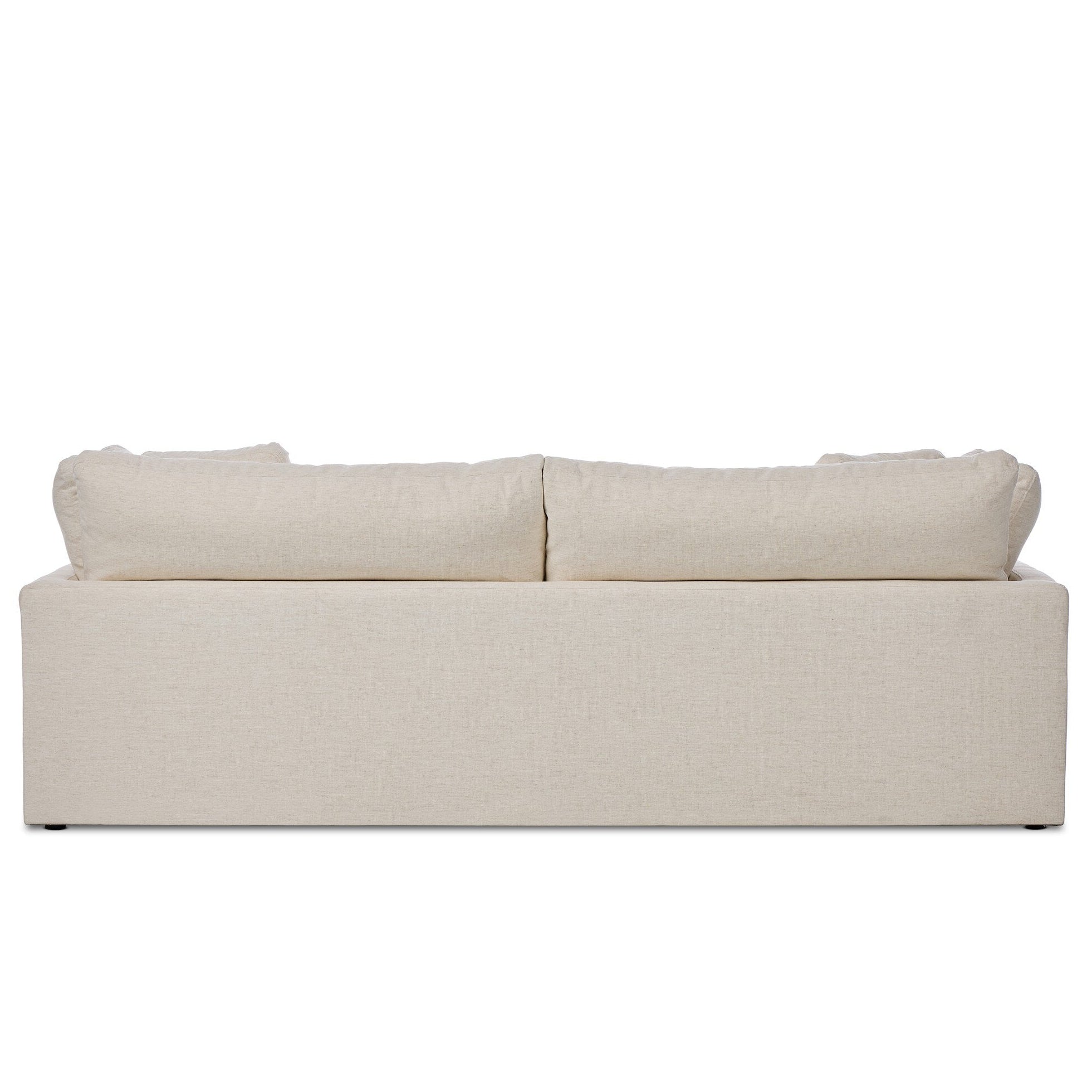 Four Hands Stevie Crypton Nomad Snow Sofa — back view