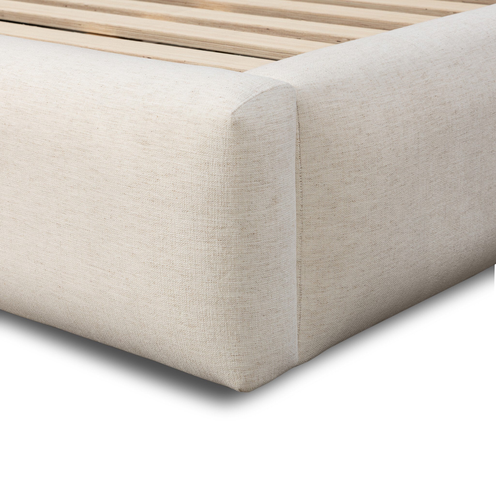 Four Hands Quincy Crypton Nomad Snow Bed — Polyester