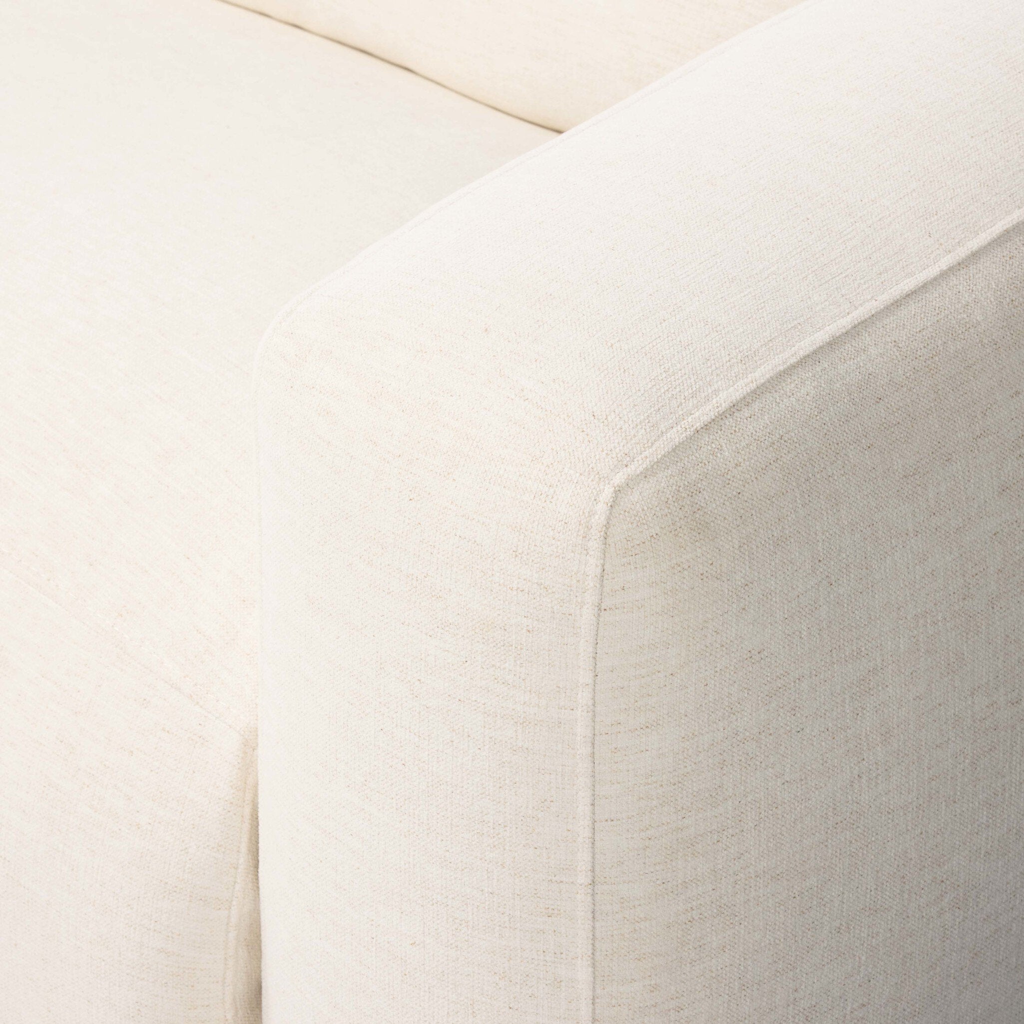 Four Hands Radley Crypton Nomad Snow Power Recliner 2 Piece Sectional Sofa — Polyester