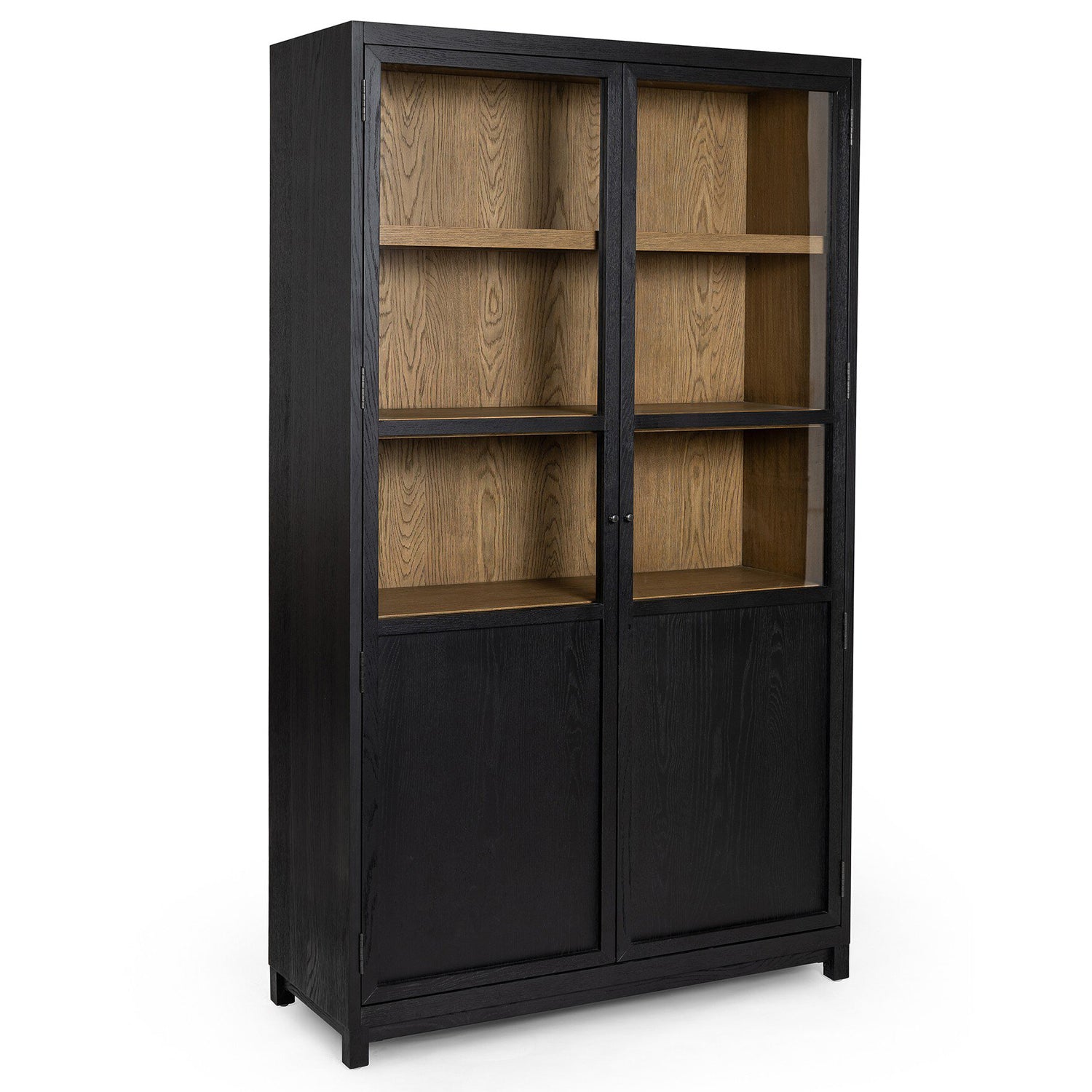 Four Hands Millie Panel and Glass Door Cabinet