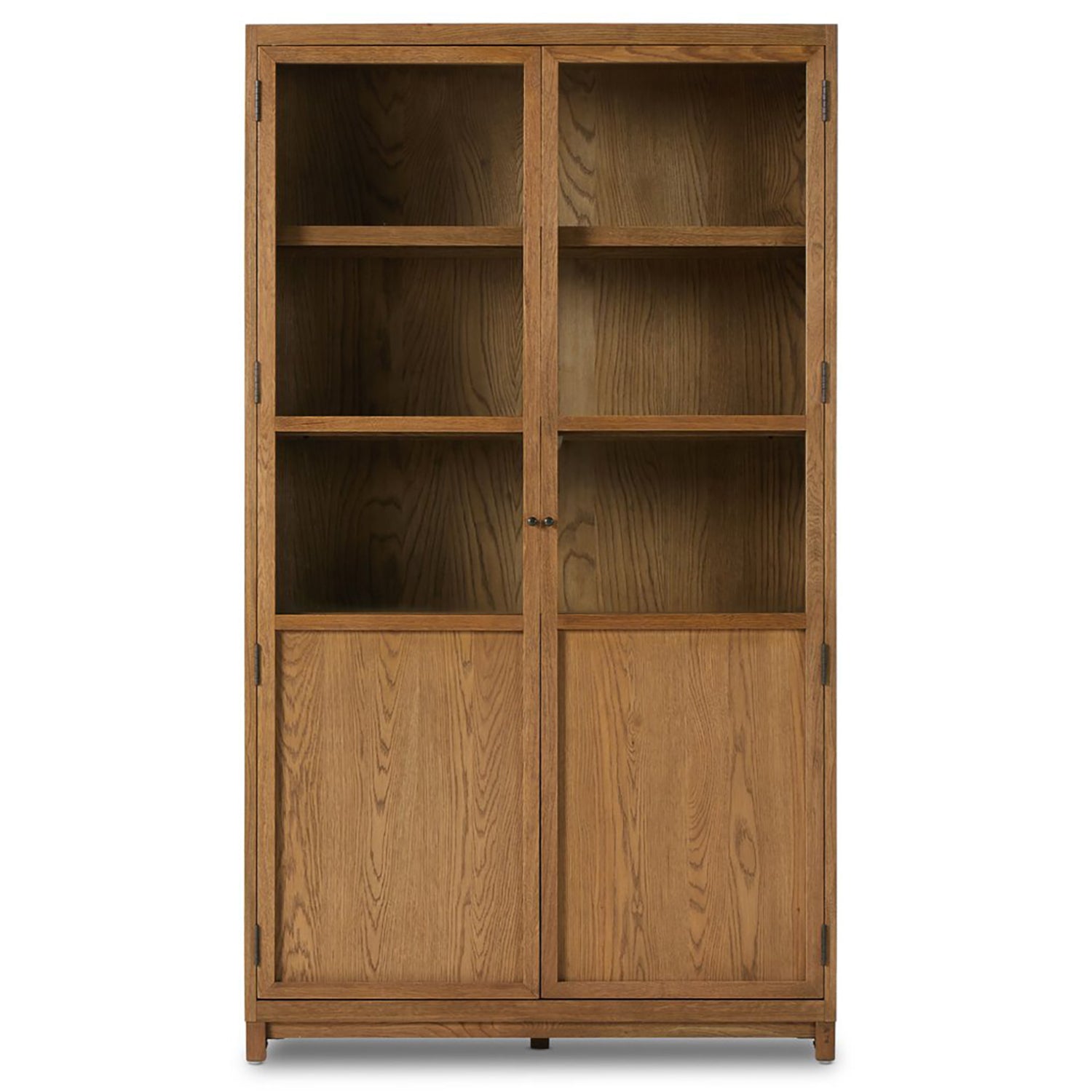 Four Hands Millie Panel and Glass Door Cabinet