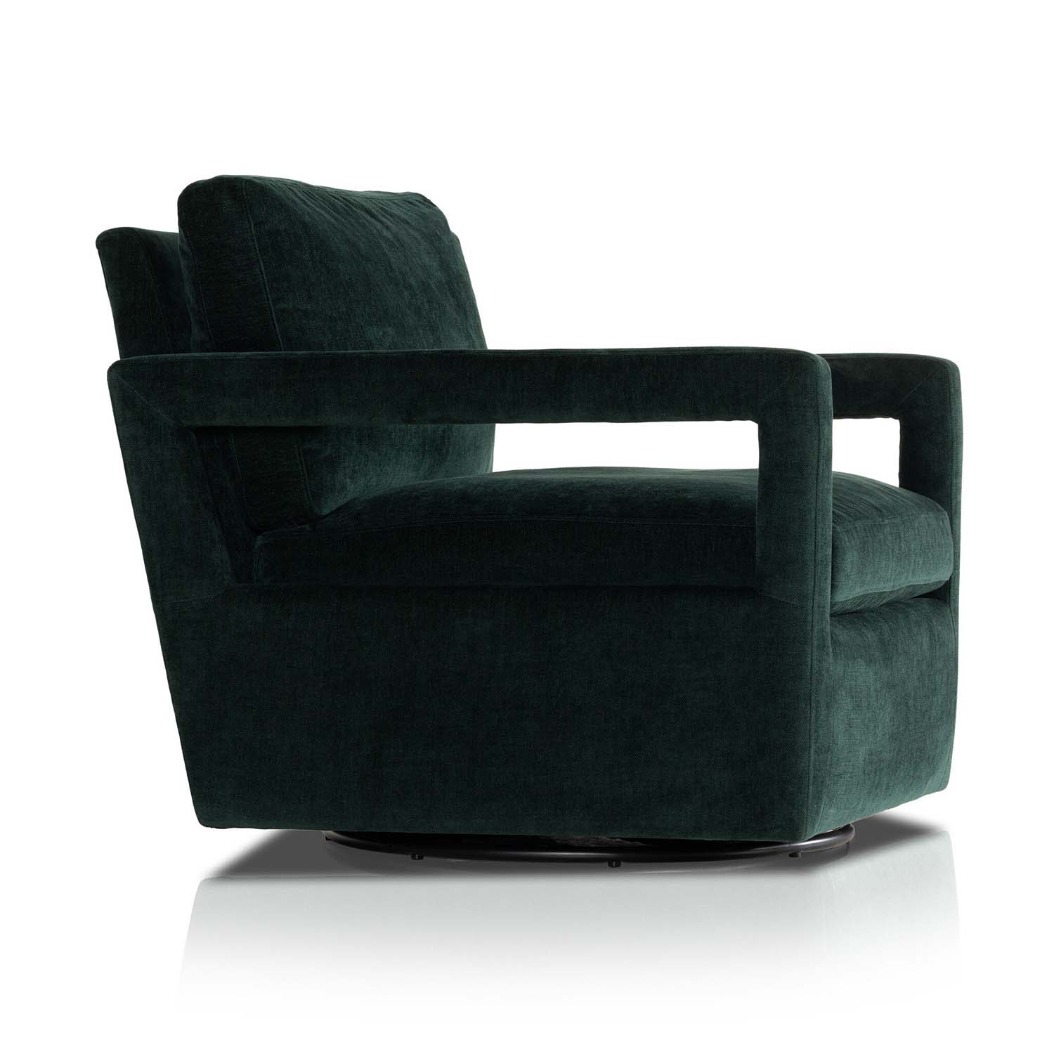 Four Hands Olson Velvet Swivel Chair