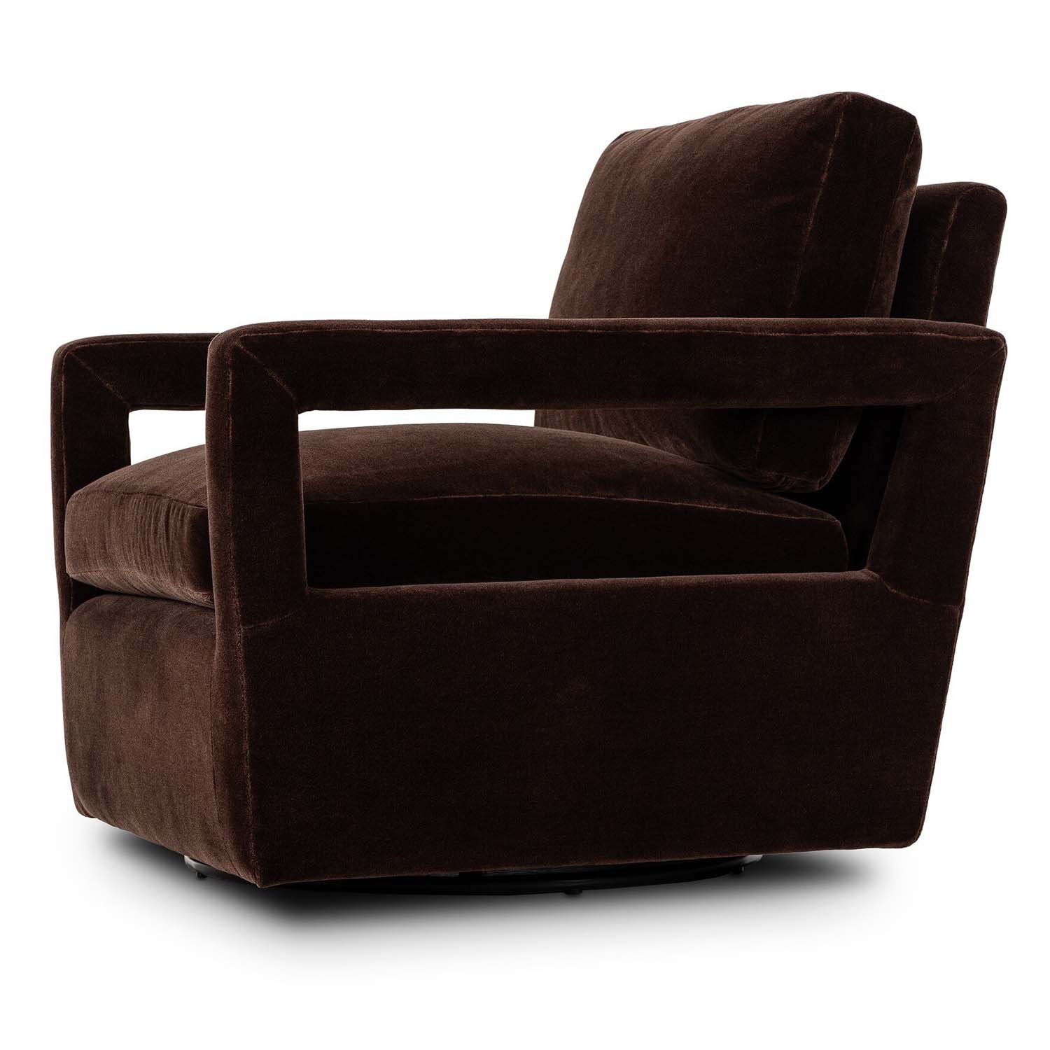 Four Hands Olson Velvet Swivel Chair
