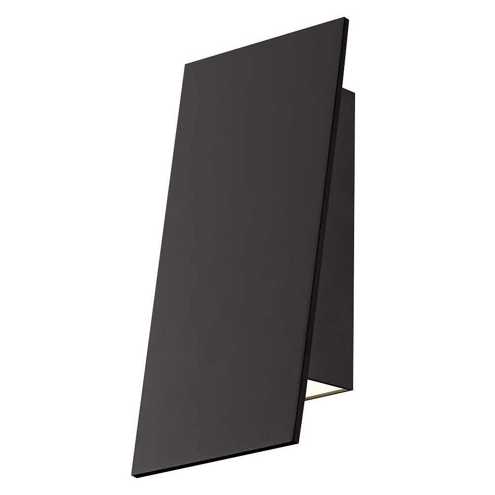 Sonneman Angled Plane Textured Bronze 2361.72-WL Wall Sconce