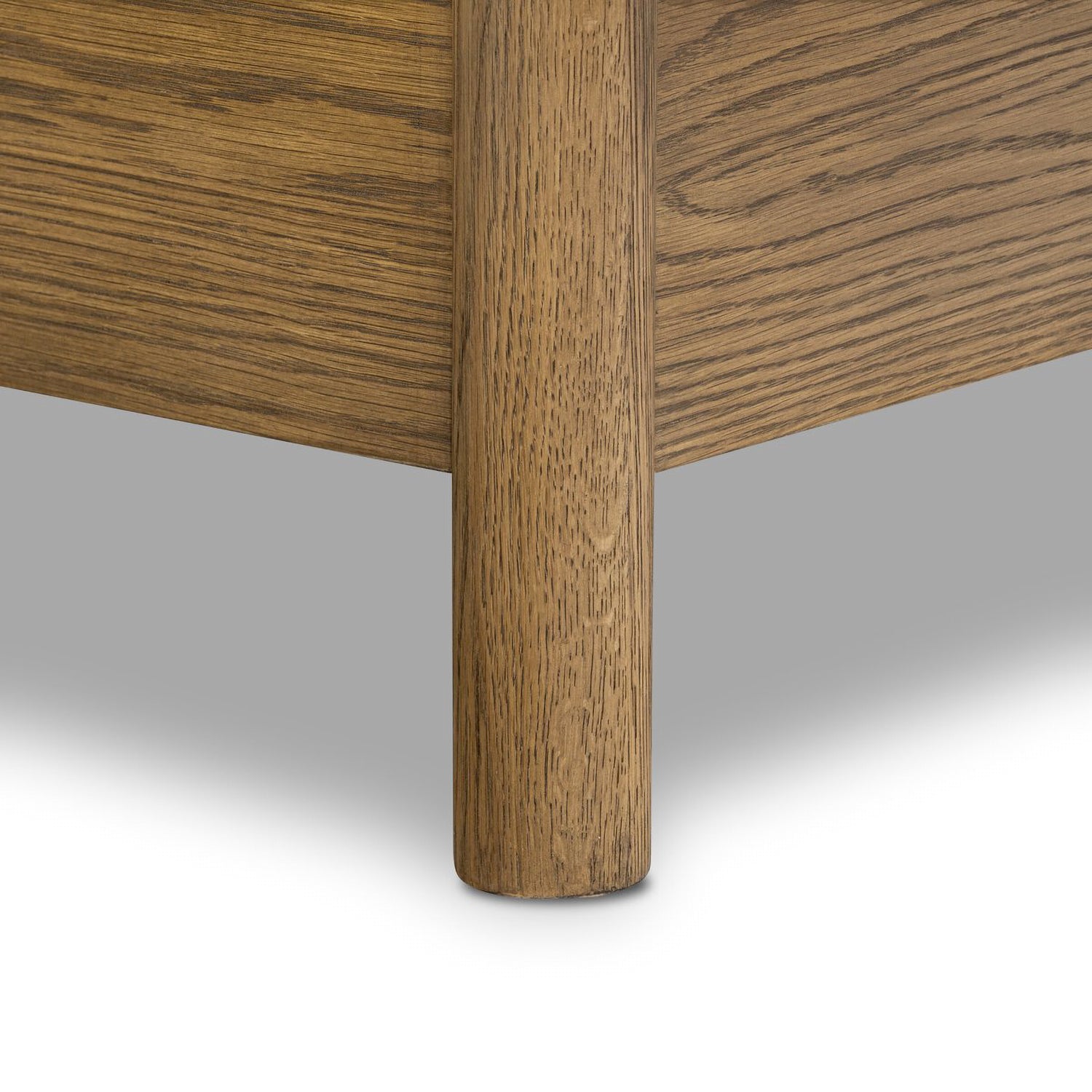 Four Hands Roark Leather Bed