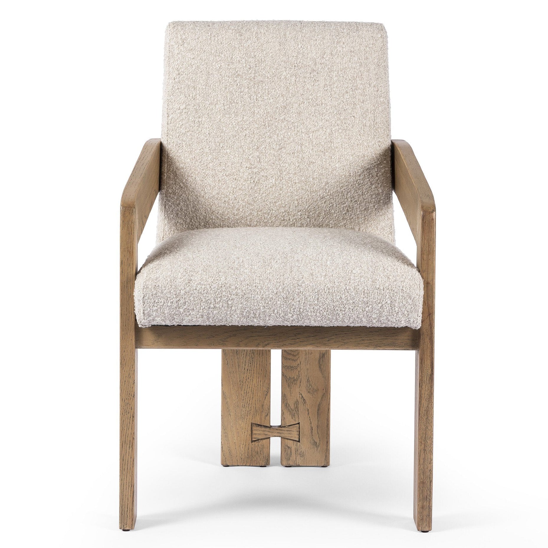Four Hands Roxy Somerton Ash Dining Armchair front view