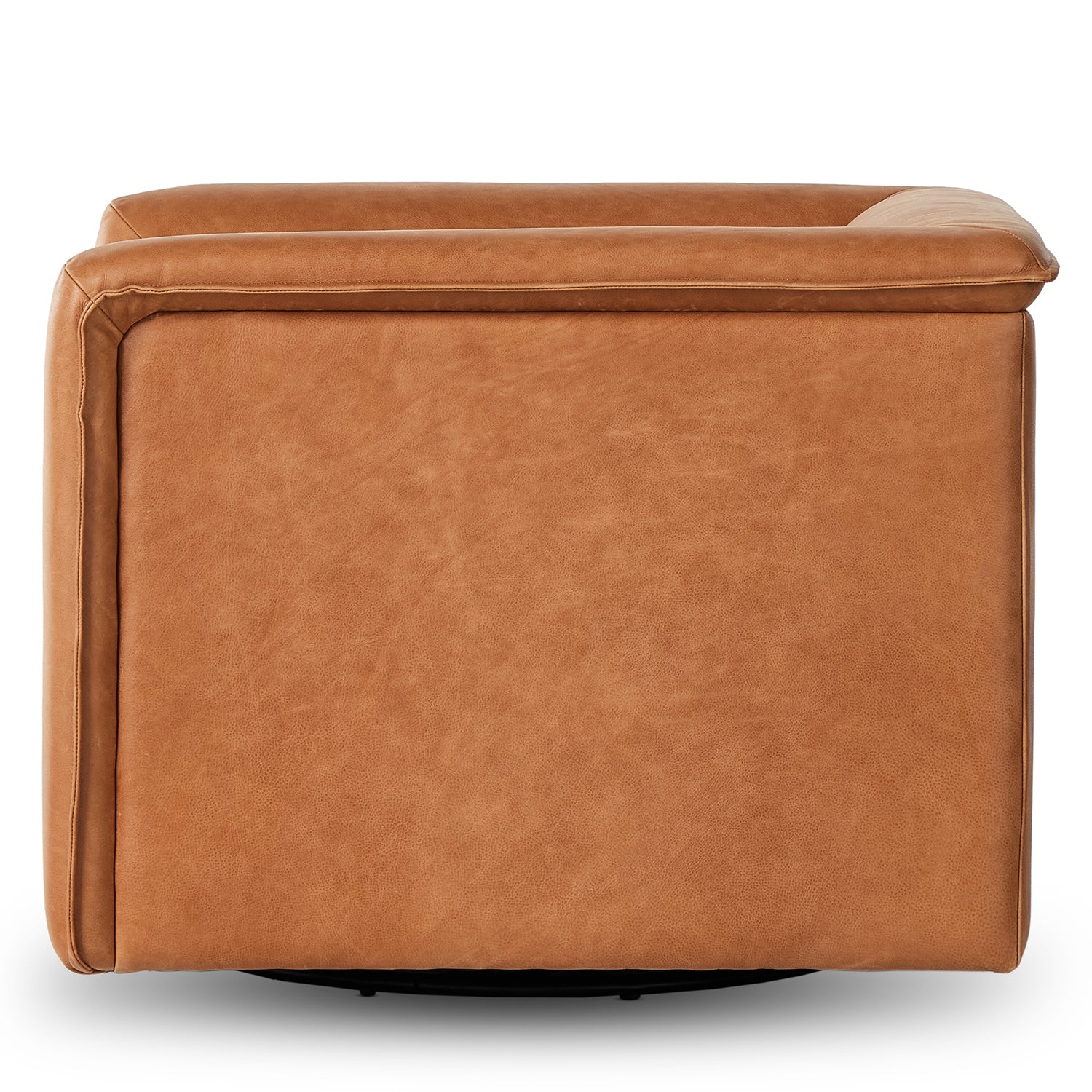 Four Hands Wellborn Leather Swivel Chair - Final Sale