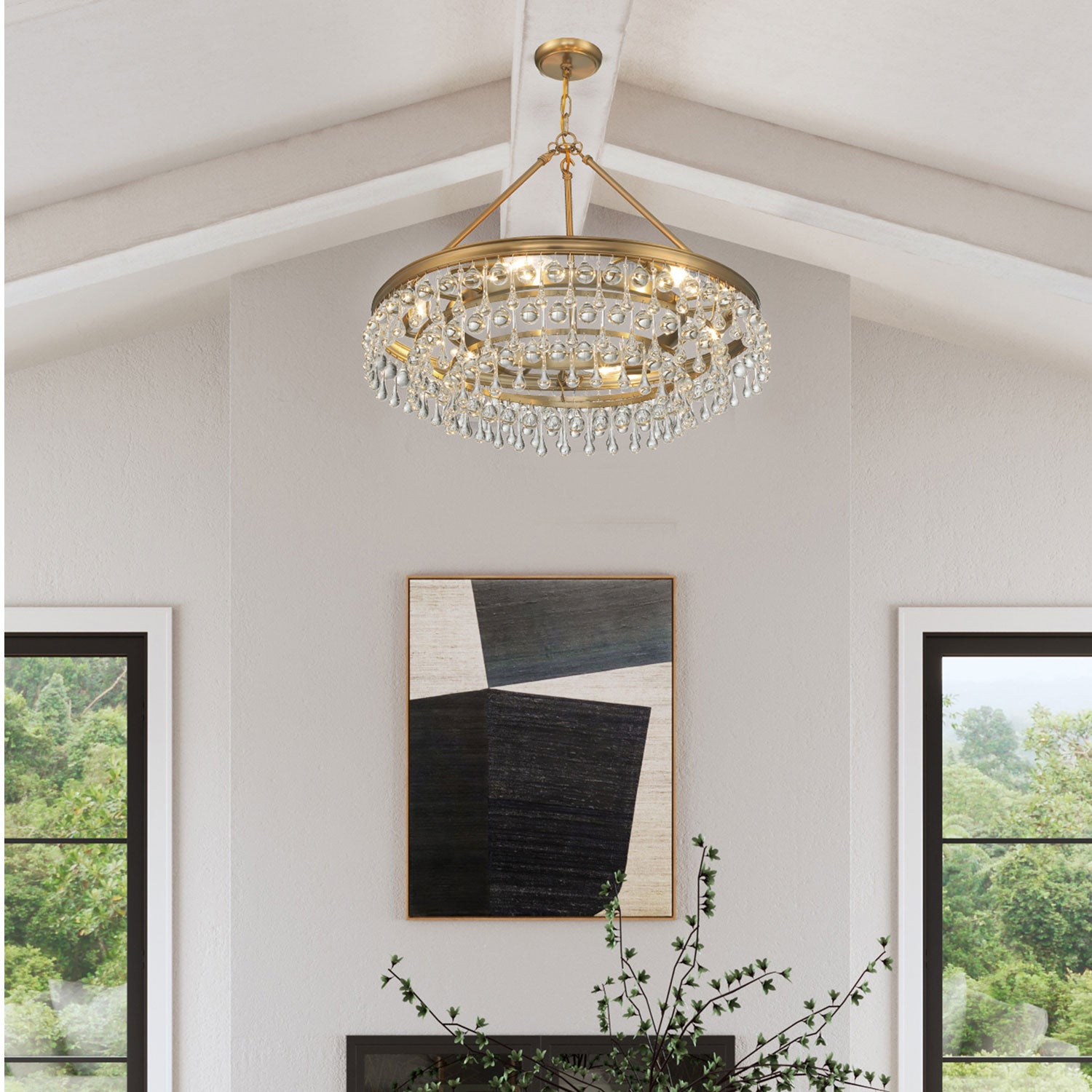 Crystorama Calypso 237 6-Light Chandelier
