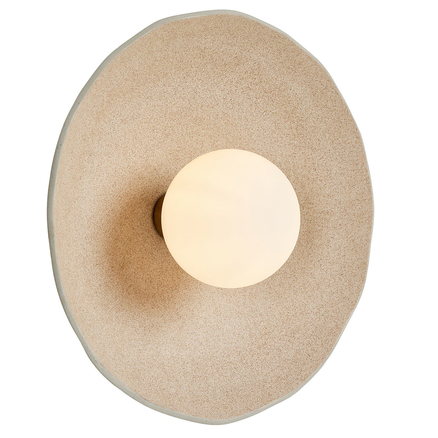 Four Hands Organic Ceramic Wall Sconce