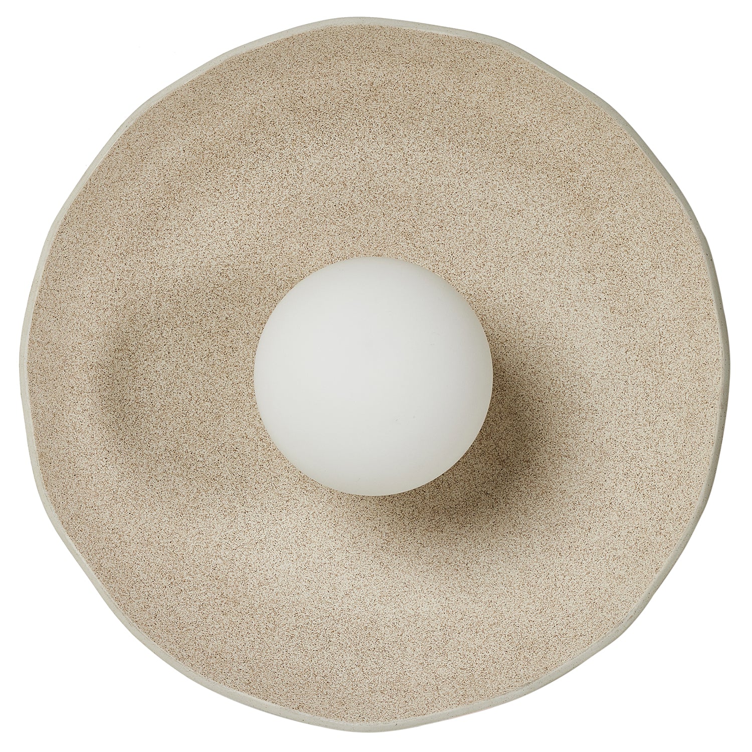 Four Hands Organic Ceramic Wall Sconce