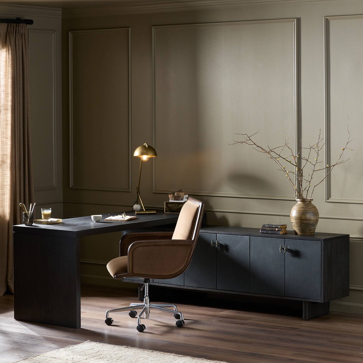 Four Hands Posada L-Shaped Desk