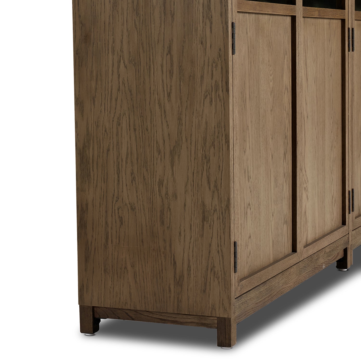 Four Hands Millie Panel and Glass Door Cabinet