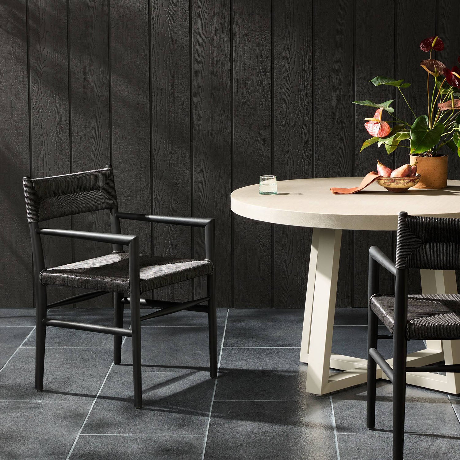 Four Hands Lomas Outdoor Dining Armchair Set of 2