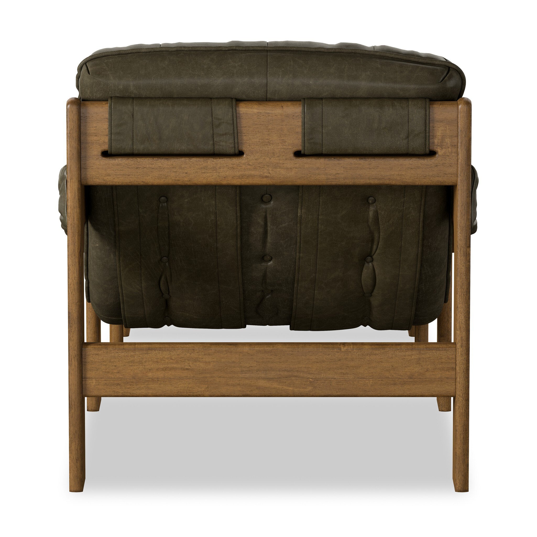 Four Hands Halston Dulane Moss Chair With Ottoman