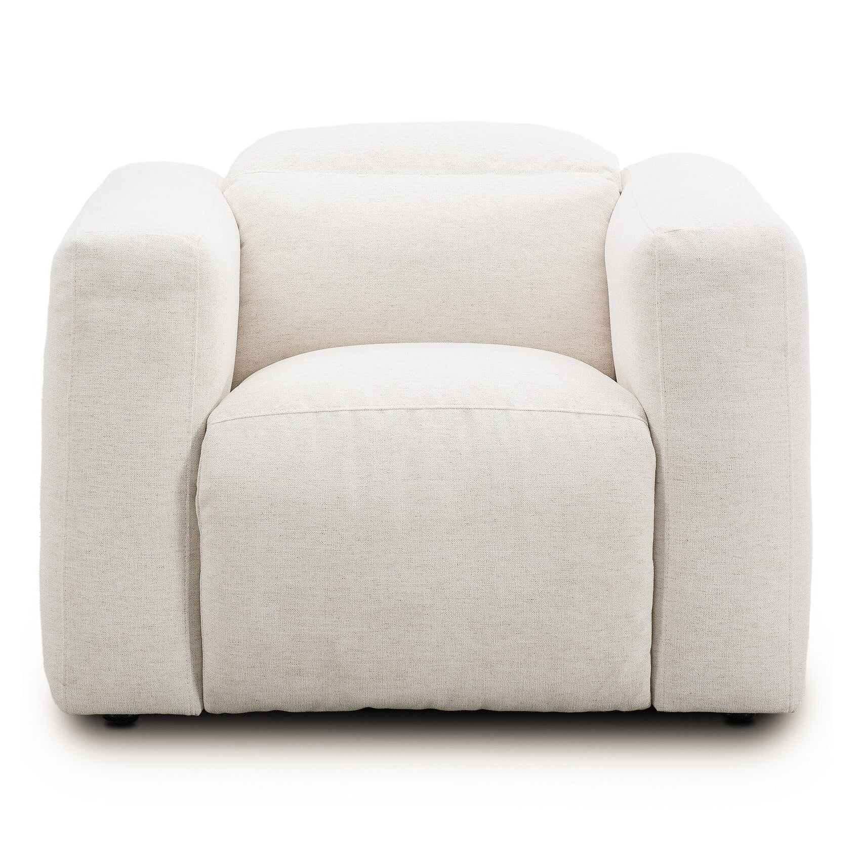 Four Hands Radley Crypton Nomad Snow Power Recliner - front view