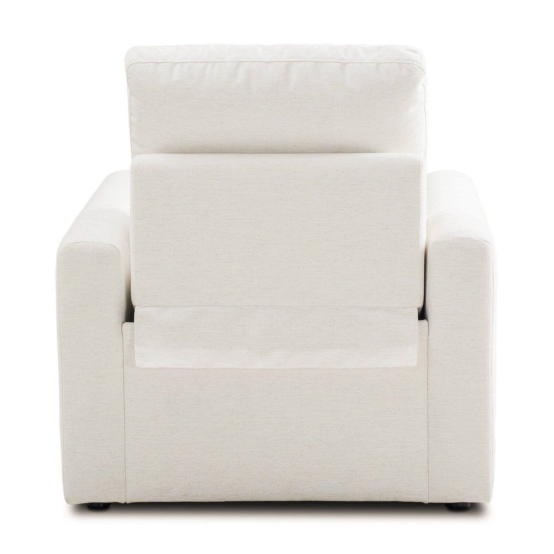 Four Hands Tillery Crypton Nomad Snow Power Recliner - back view