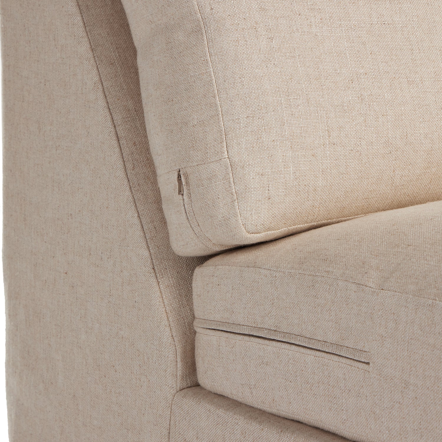 Four Hands Delray Slipcover Armless Chair - Final Sale
