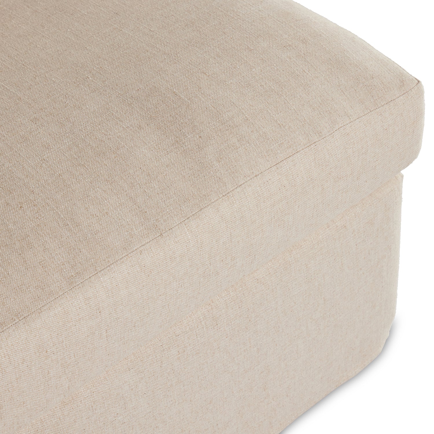 Four Hands Delray Slipcover Armless Chair - Final Sale