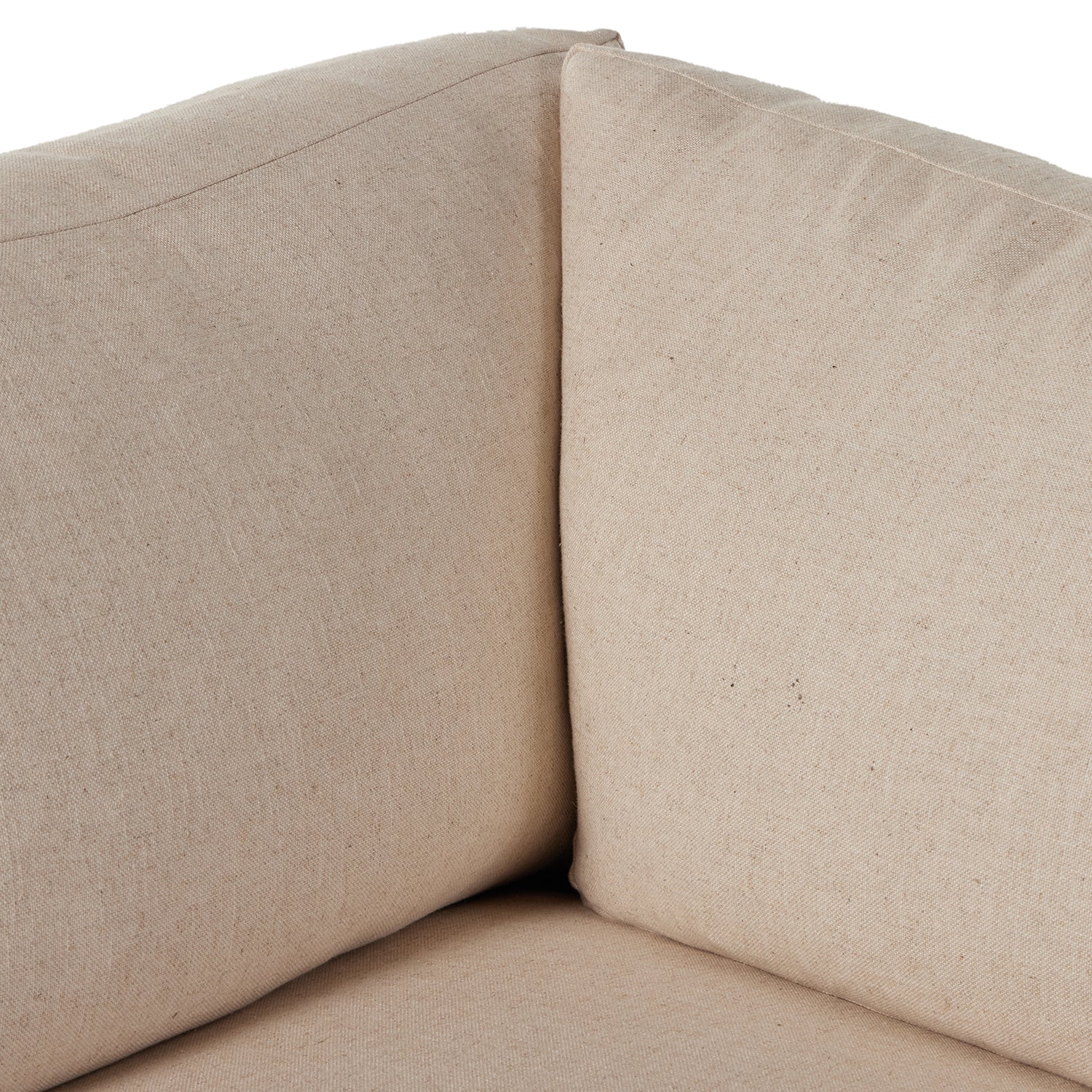 Four Hands Delray Slipcover Corner Chair - Final Sale