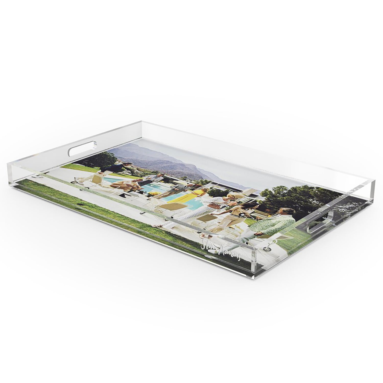 Four Hands x Slim Aarons Palm Springs Party Tray