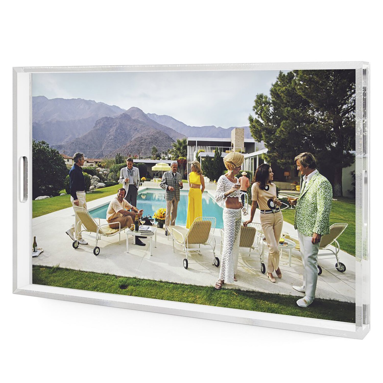 Four Hands x Slim Aarons Palm Springs Party Tray