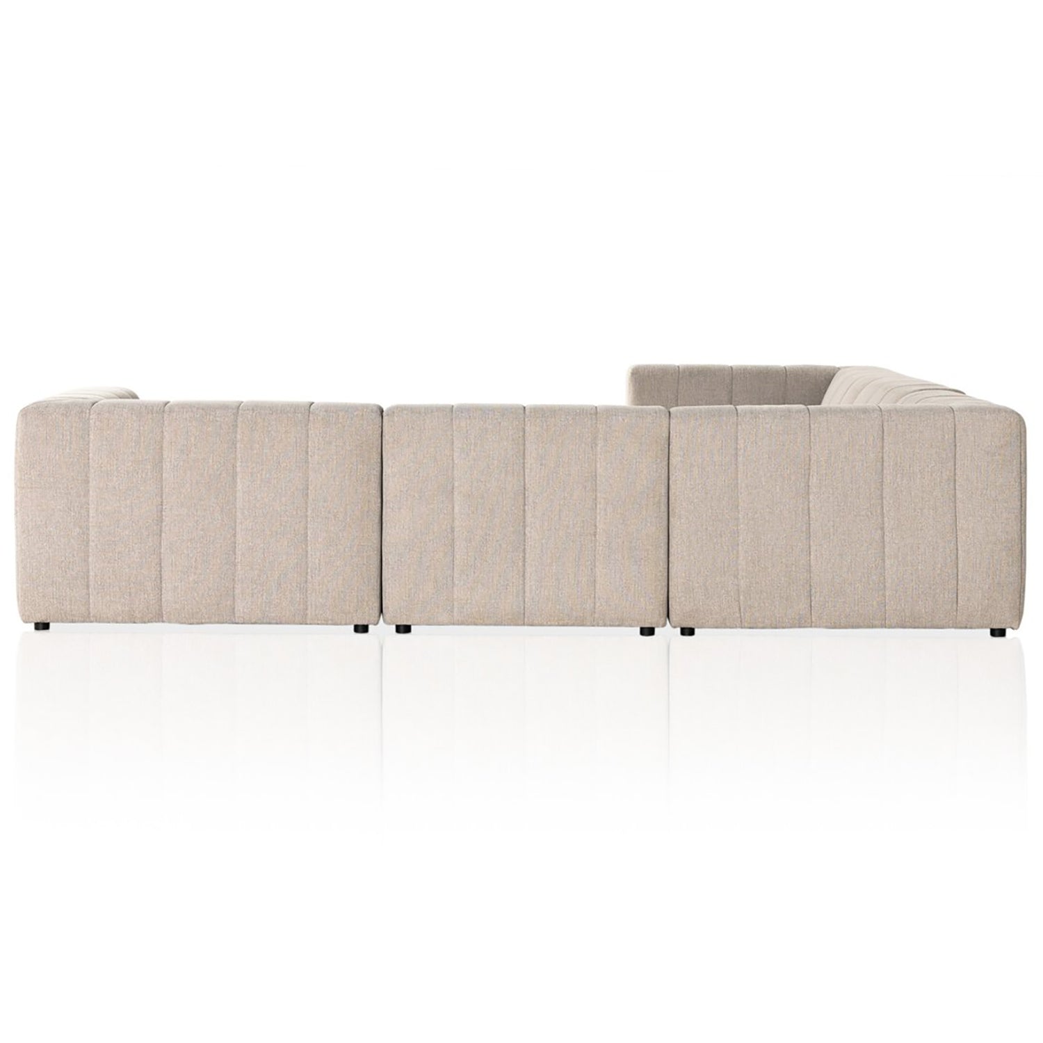 Four Hands Langham Channeled 5-Piece Sectional Sofa
