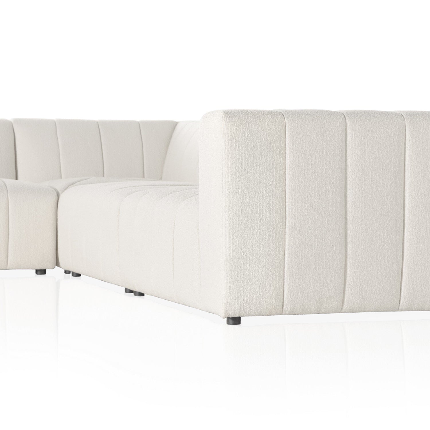 Four Hands Langham Channeled 5-Piece Sectional Sofa