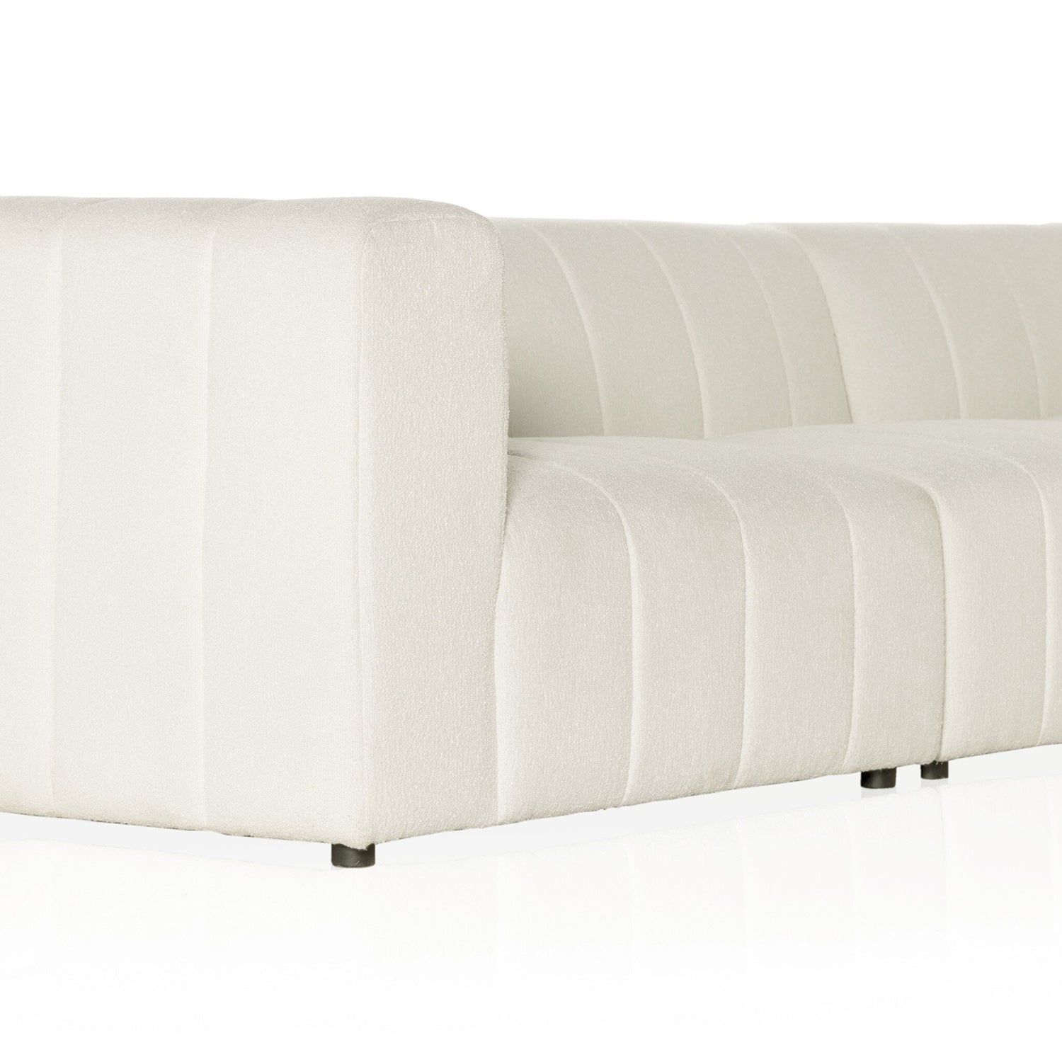 Four Hands Langham Channeled 5-Piece Sectional Sofa
