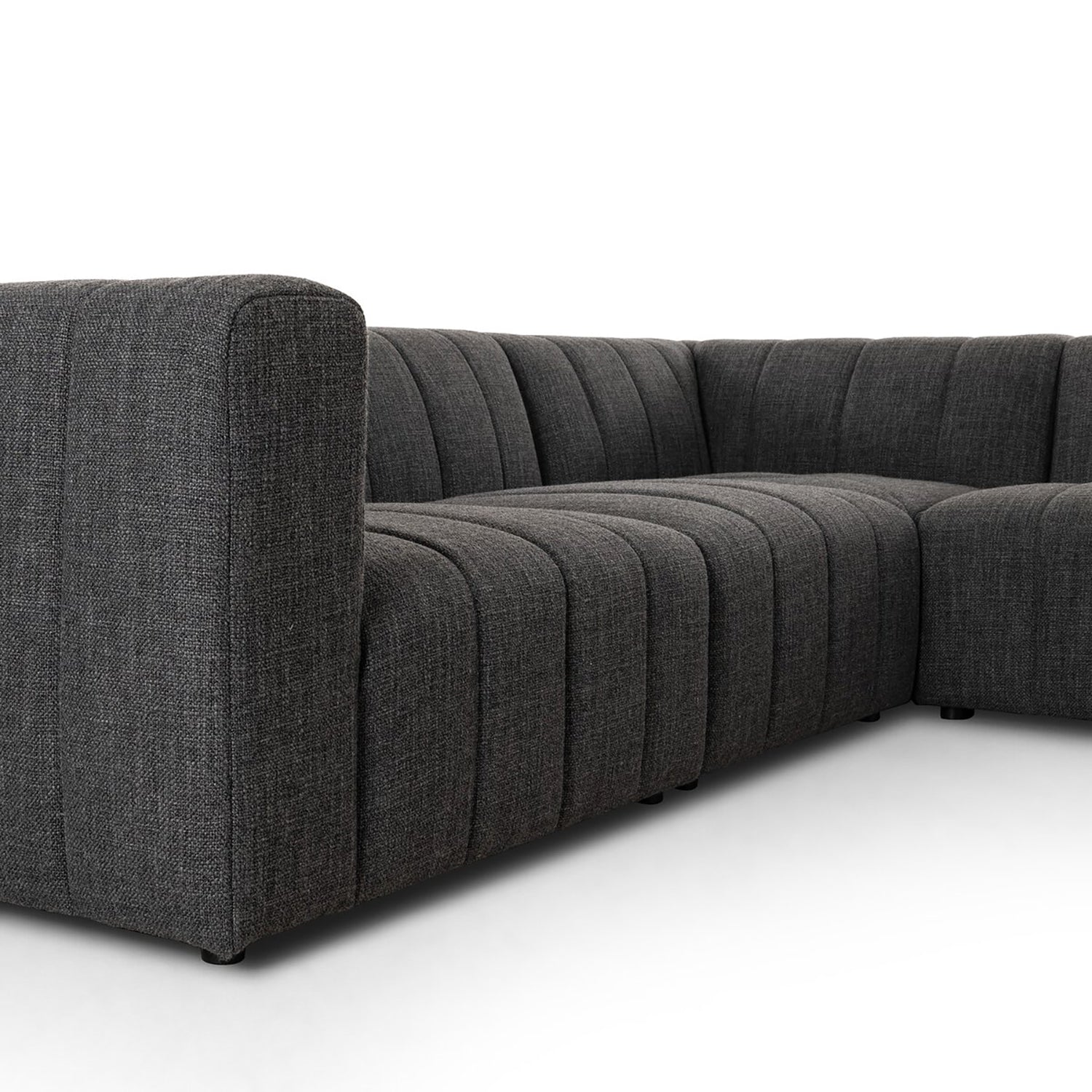 Four Hands Langham Channeled 5-Piece Sectional Sofa