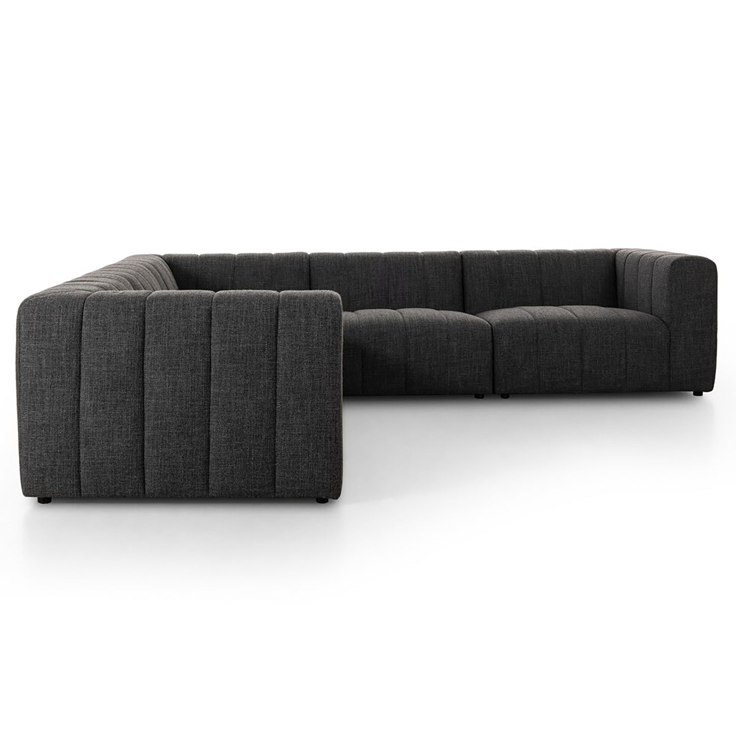 Four Hands Langham Channeled 5-Piece Sectional Sofa