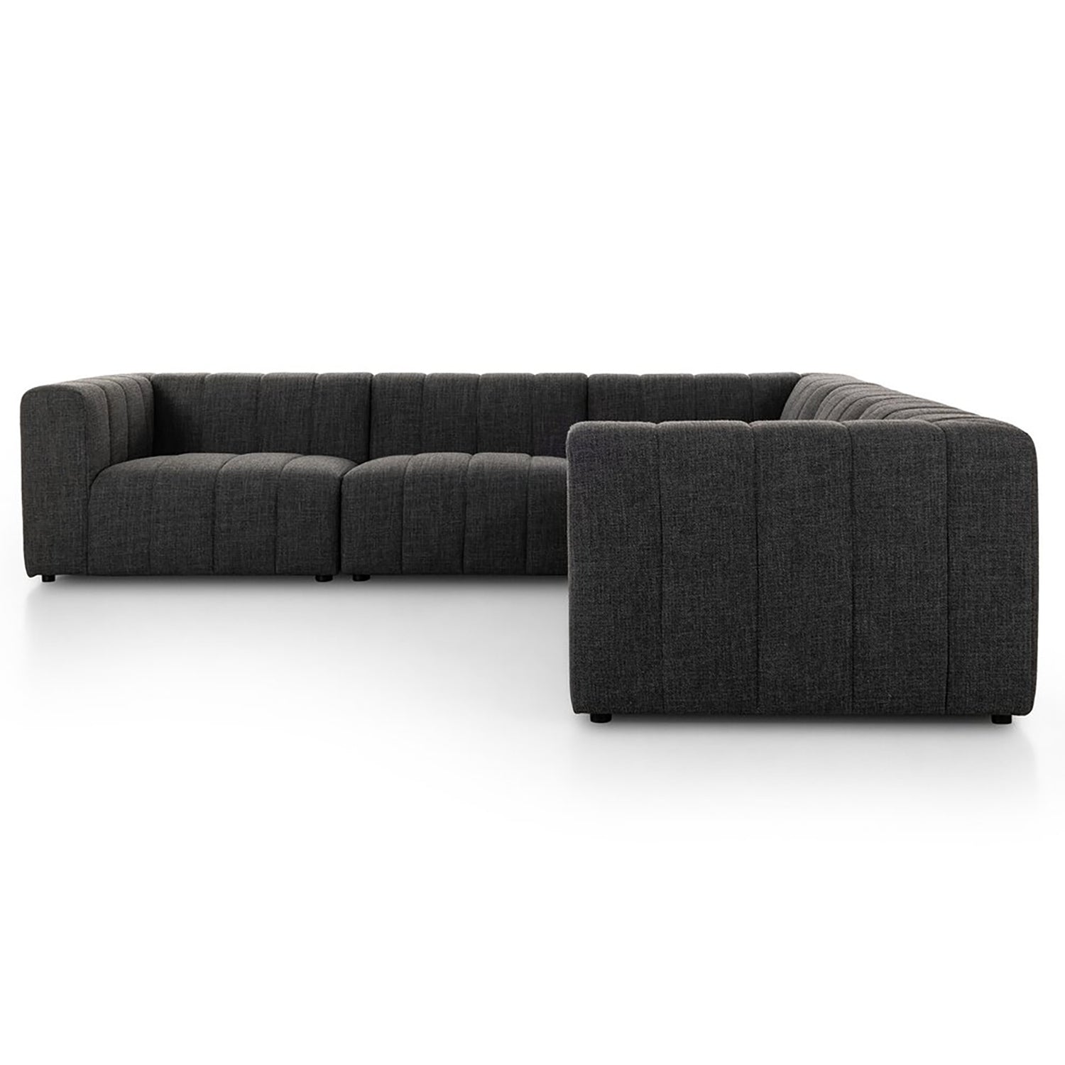 Four Hands Langham Channeled 5-Piece Sectional Sofa