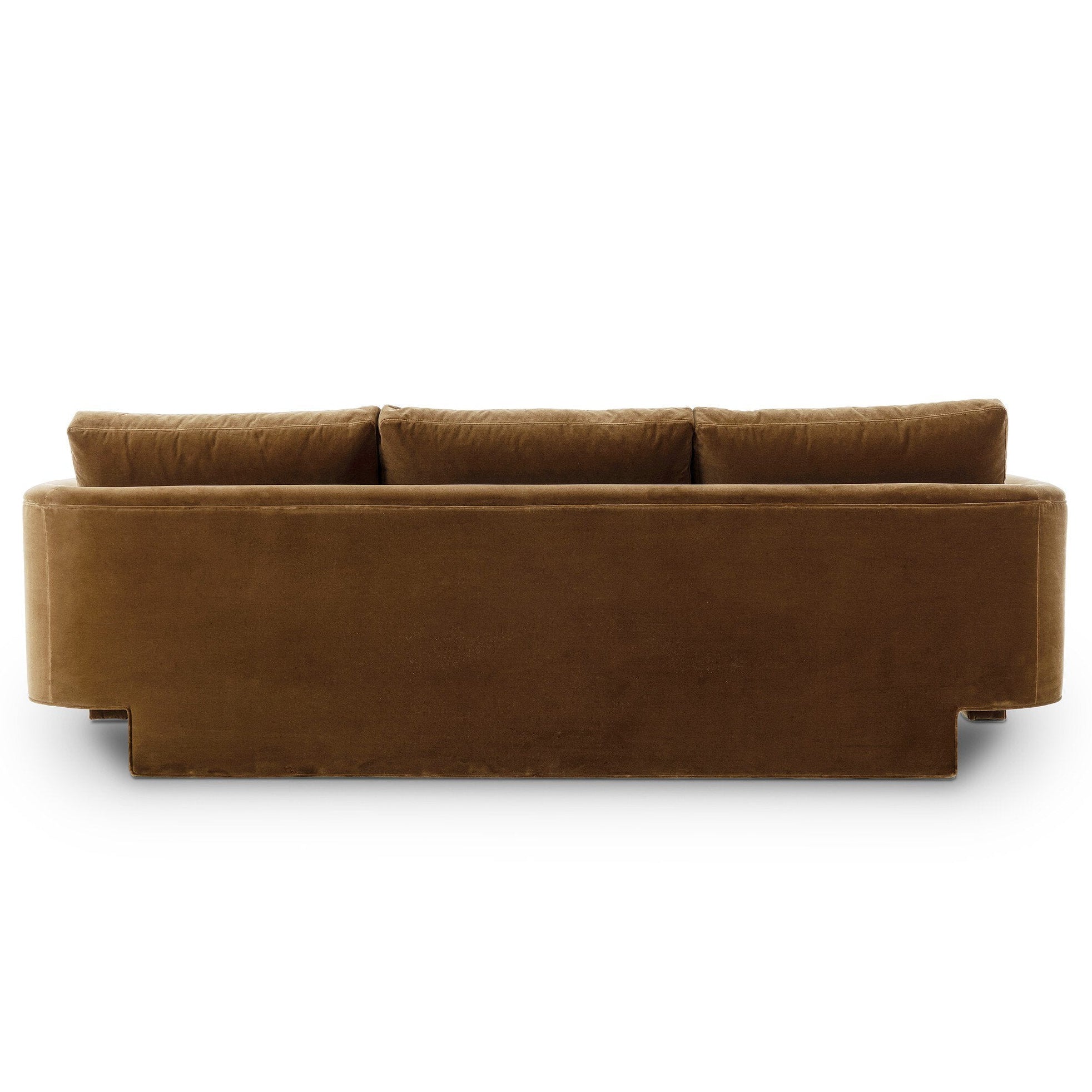 Four Hands Katya Surrey Ochre 97in Sofa - back view