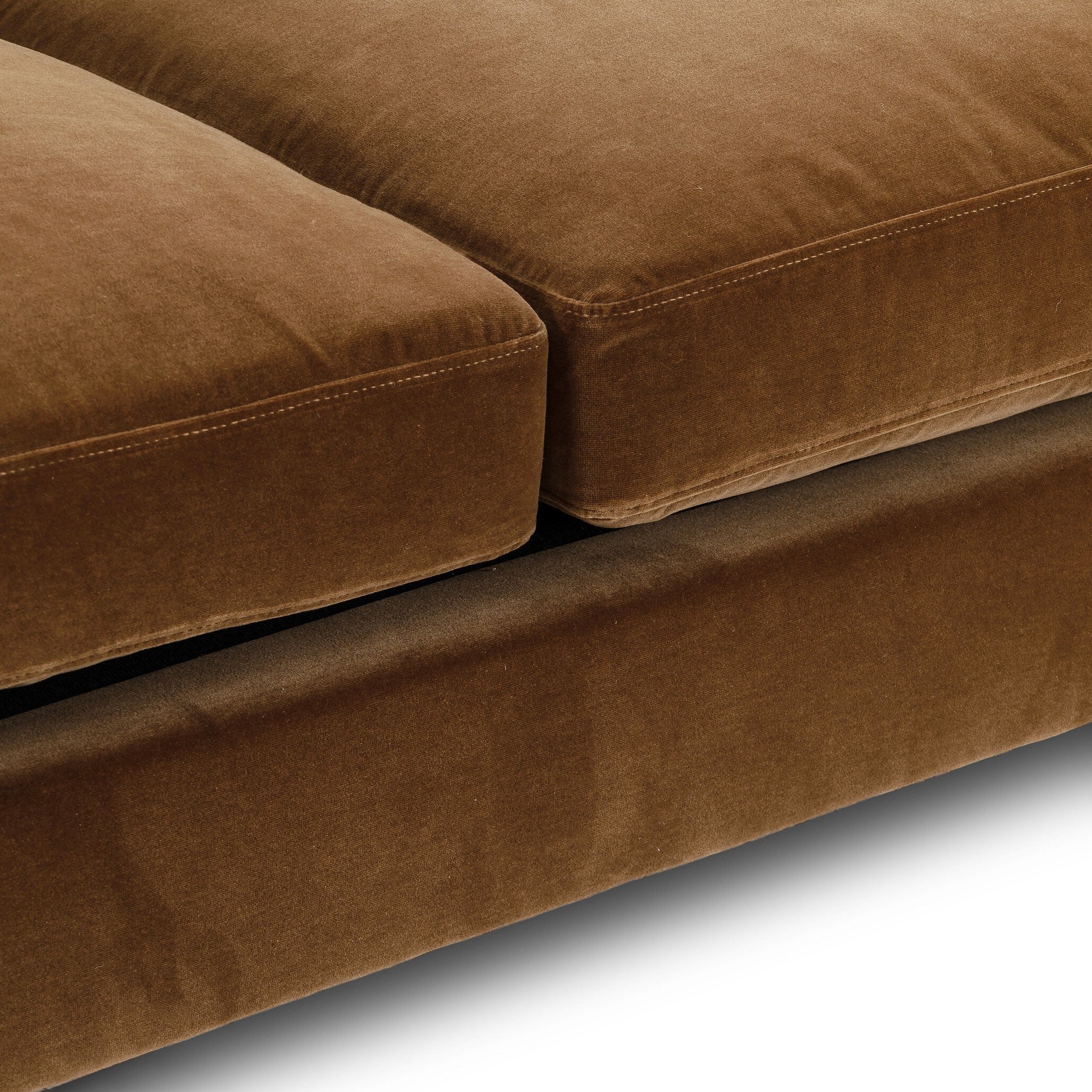 Four Hands Katya Surrey Ochre 97in Sofa - detail view 7