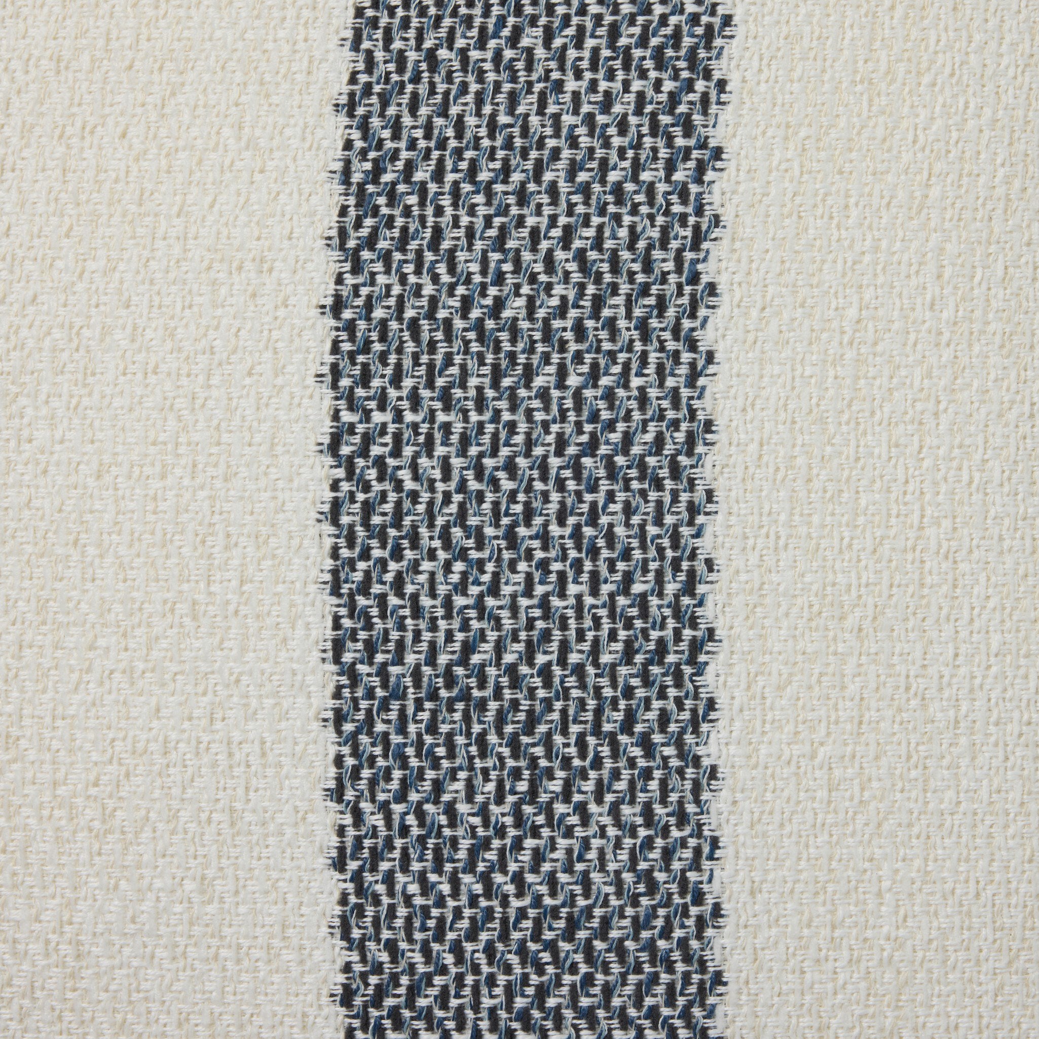 Four Hands Tarbett Stripe Tarbett Navy Outdoor Throw Pillow - detail view 1