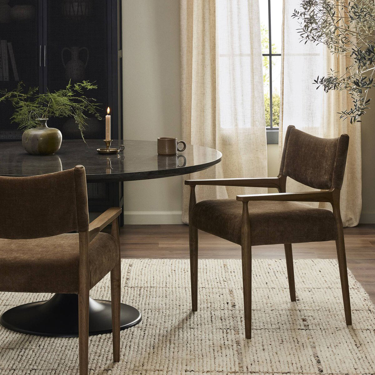 Four Hands Jayla Dining Armchair Set of 2