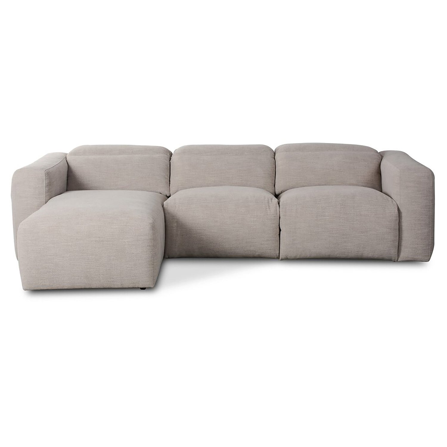 Four Hands Radley Power Recliner 3-Piece Sectional Sofa with Chaise