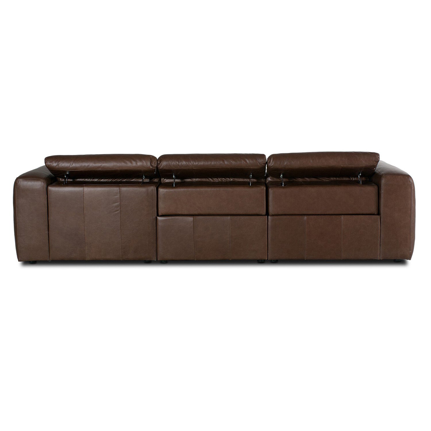 Four Hands Radley Power Recliner 3-Piece Sectional Sofa with Chaise