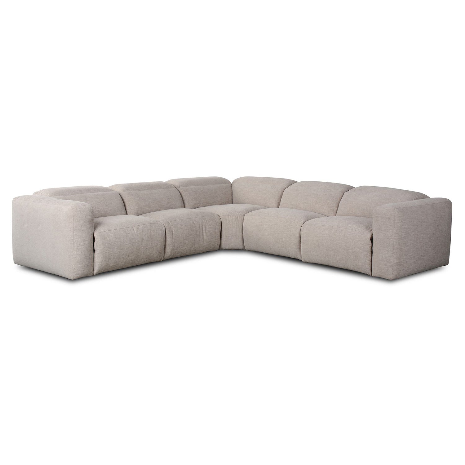 Four Hands Radley Power Recliner 5-Piece Sectional Sofa
