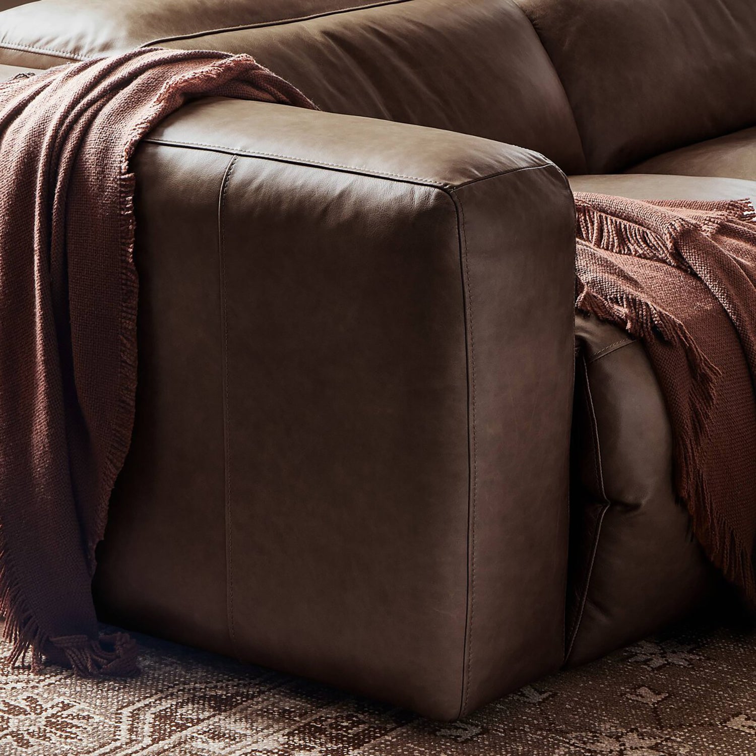 Four Hands Radley Power Recliner 5-Piece Sectional Sofa