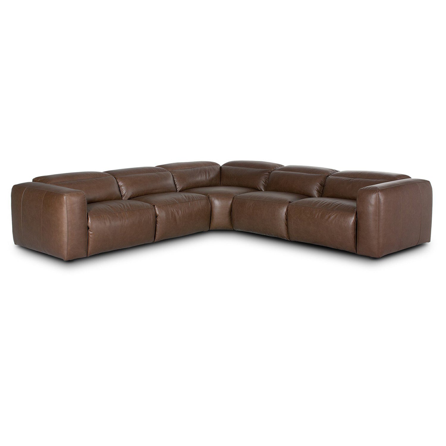 Four Hands Radley Power Recliner 5-Piece Sectional Sofa