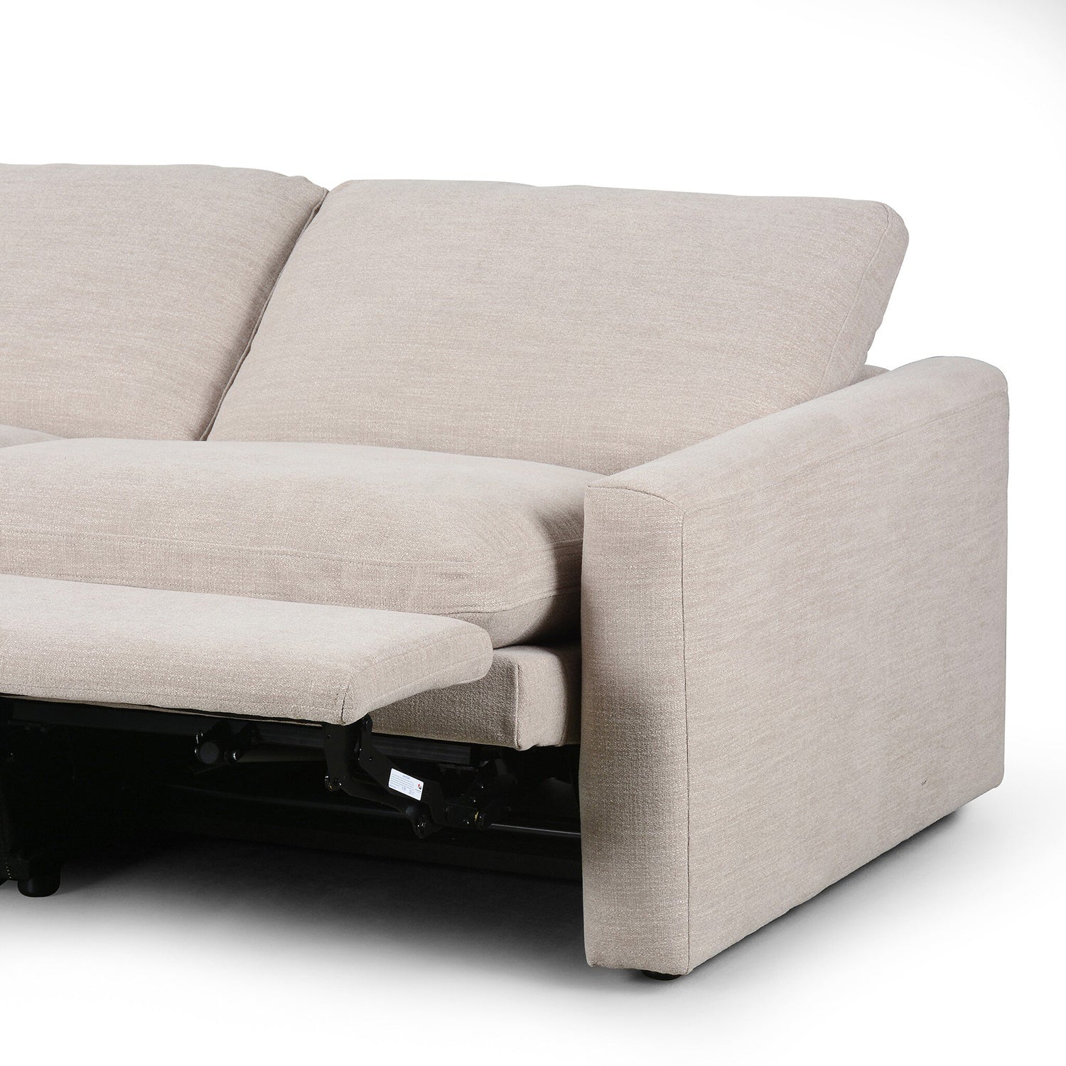 Four Hands Tillery Power Recliner 3-Piece Sectional Sofa