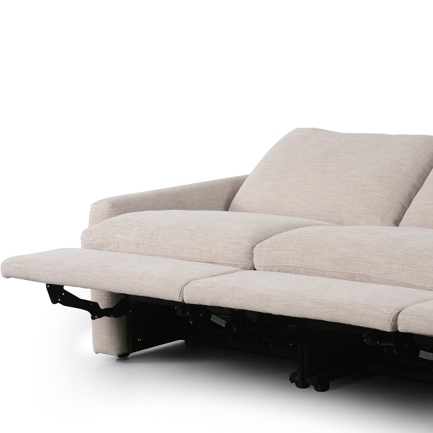 Four Hands Tillery Power Recliner 3-Piece Sectional Sofa