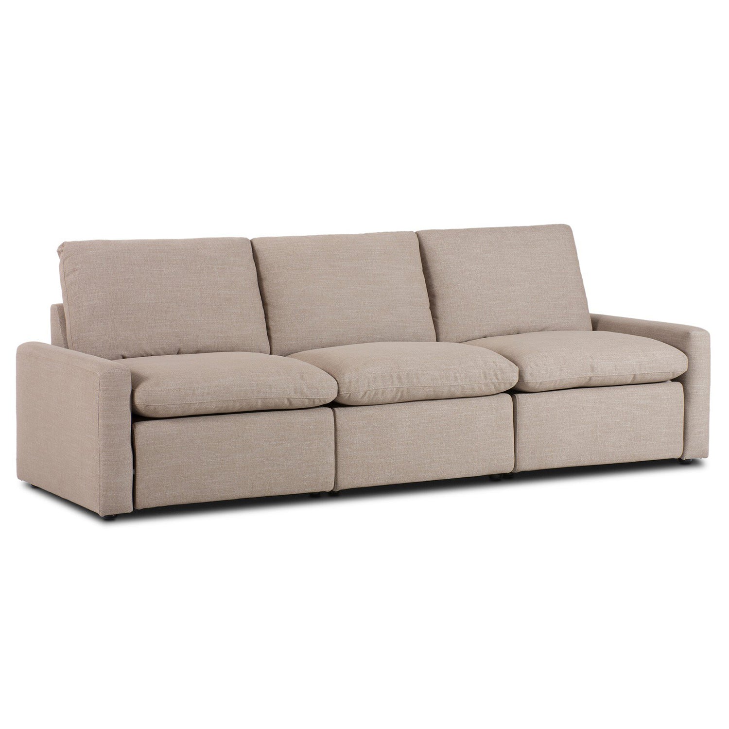 Four Hands Tillery Power Recliner 3-Piece Sectional Sofa