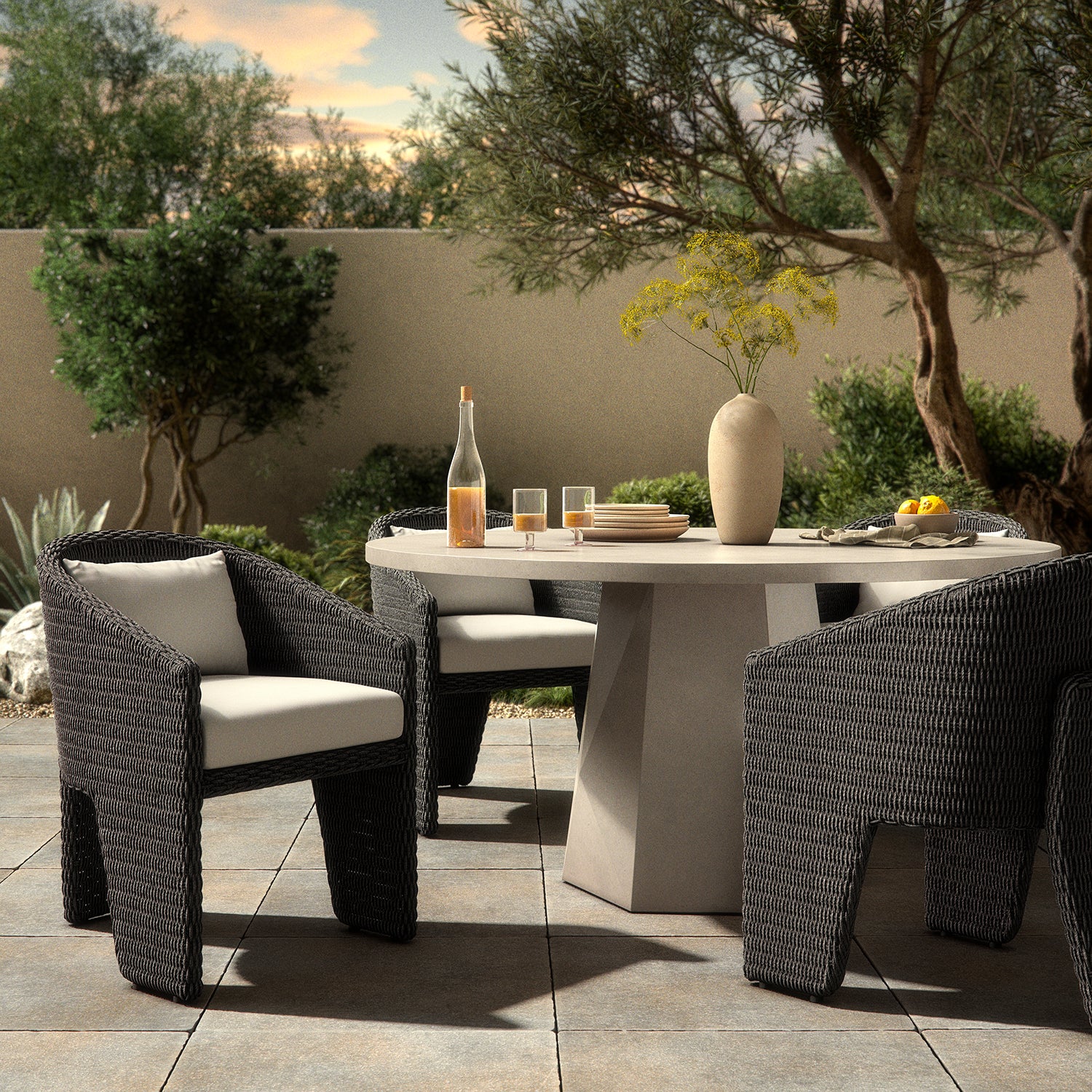 Four Hands Fae Outdoor Dining Chair Set of 2 - Final Sale