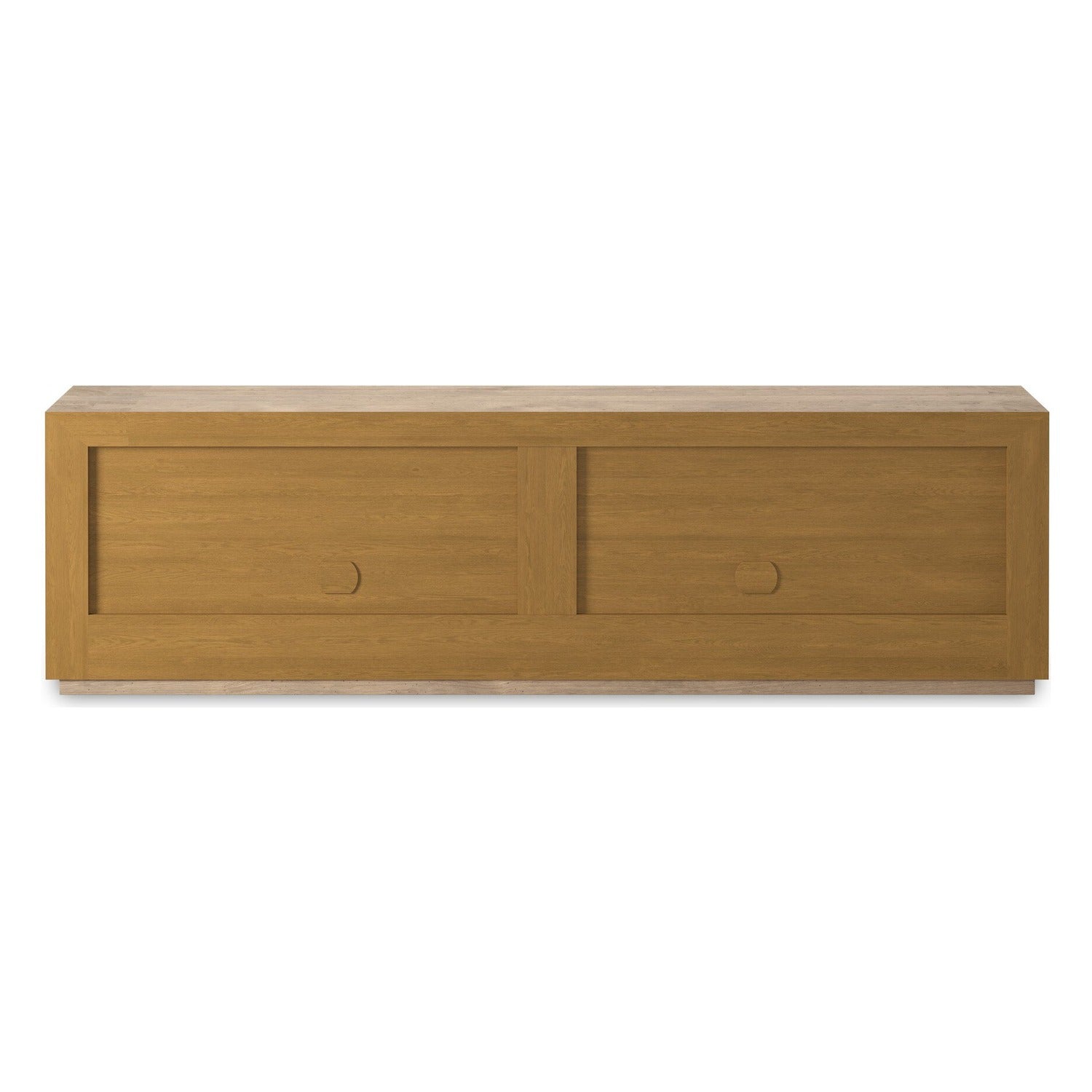 Four Hands Abaso Whitewash Rustic Media Console