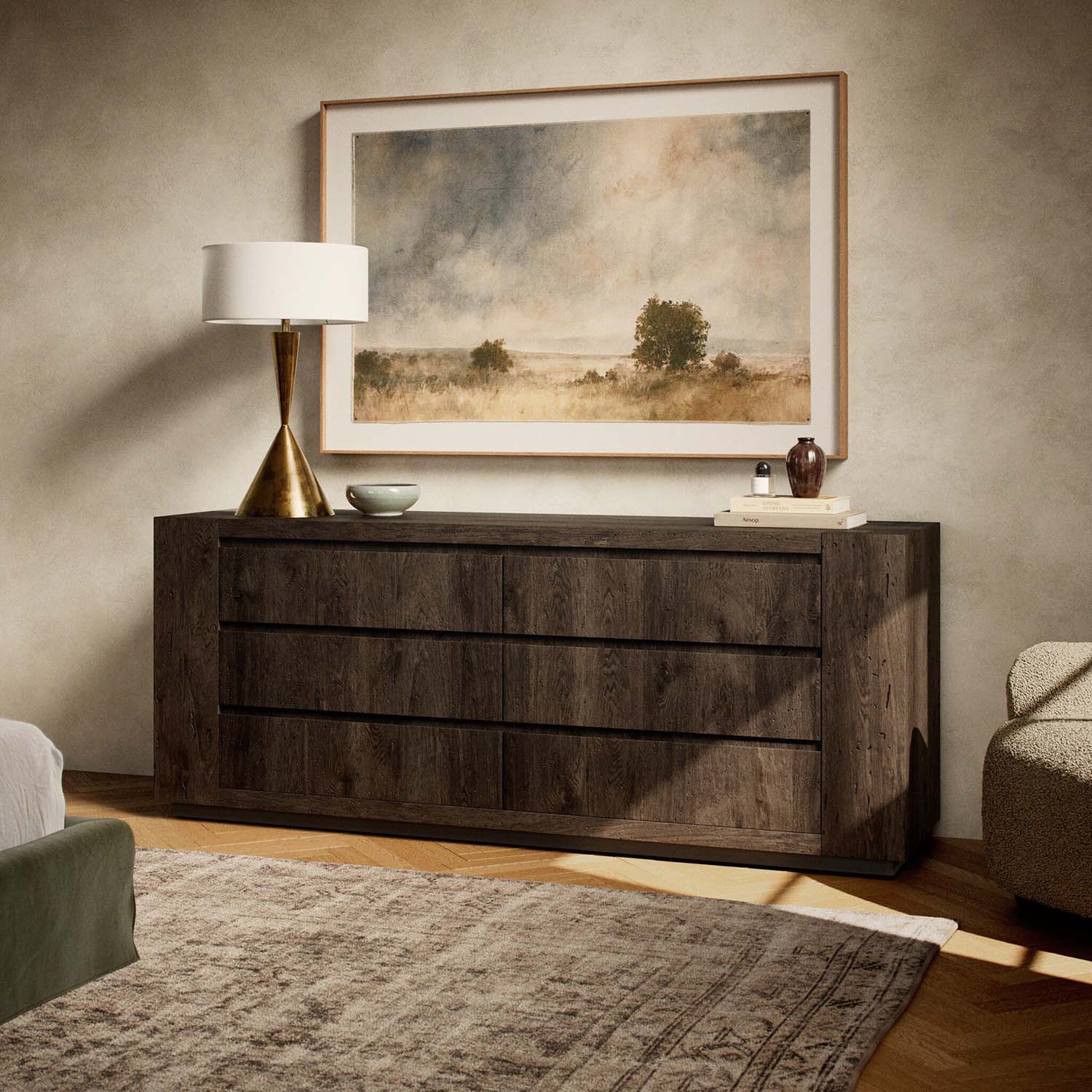 Four Hands Abaso 6-Drawer Dresser - Final Sale