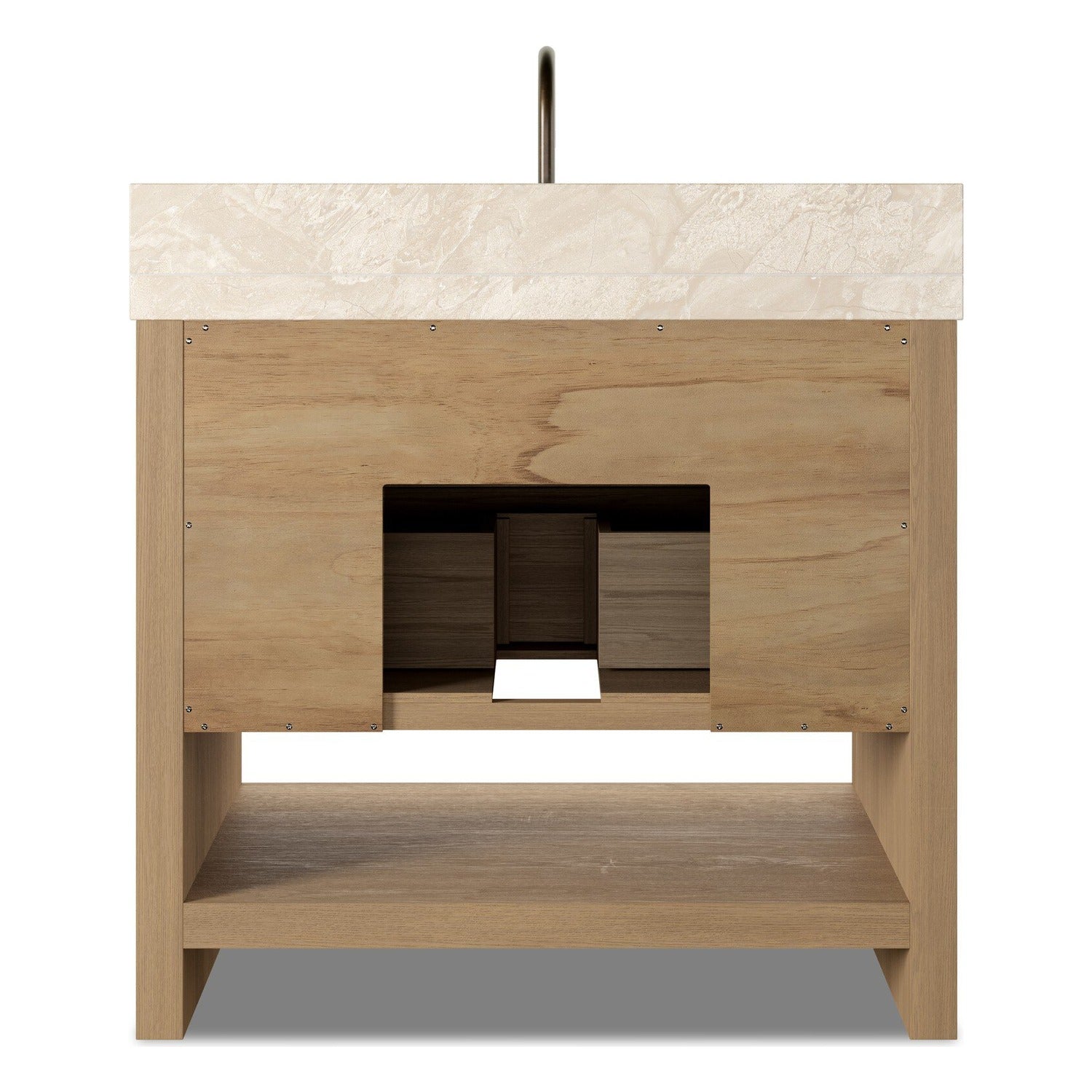 Four Hands Anthem Satin Light Wash Oak Single Vanity