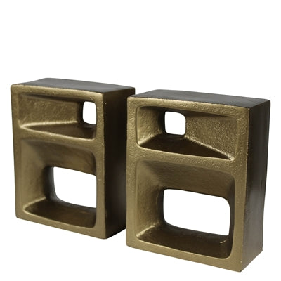Teca Bookend Set