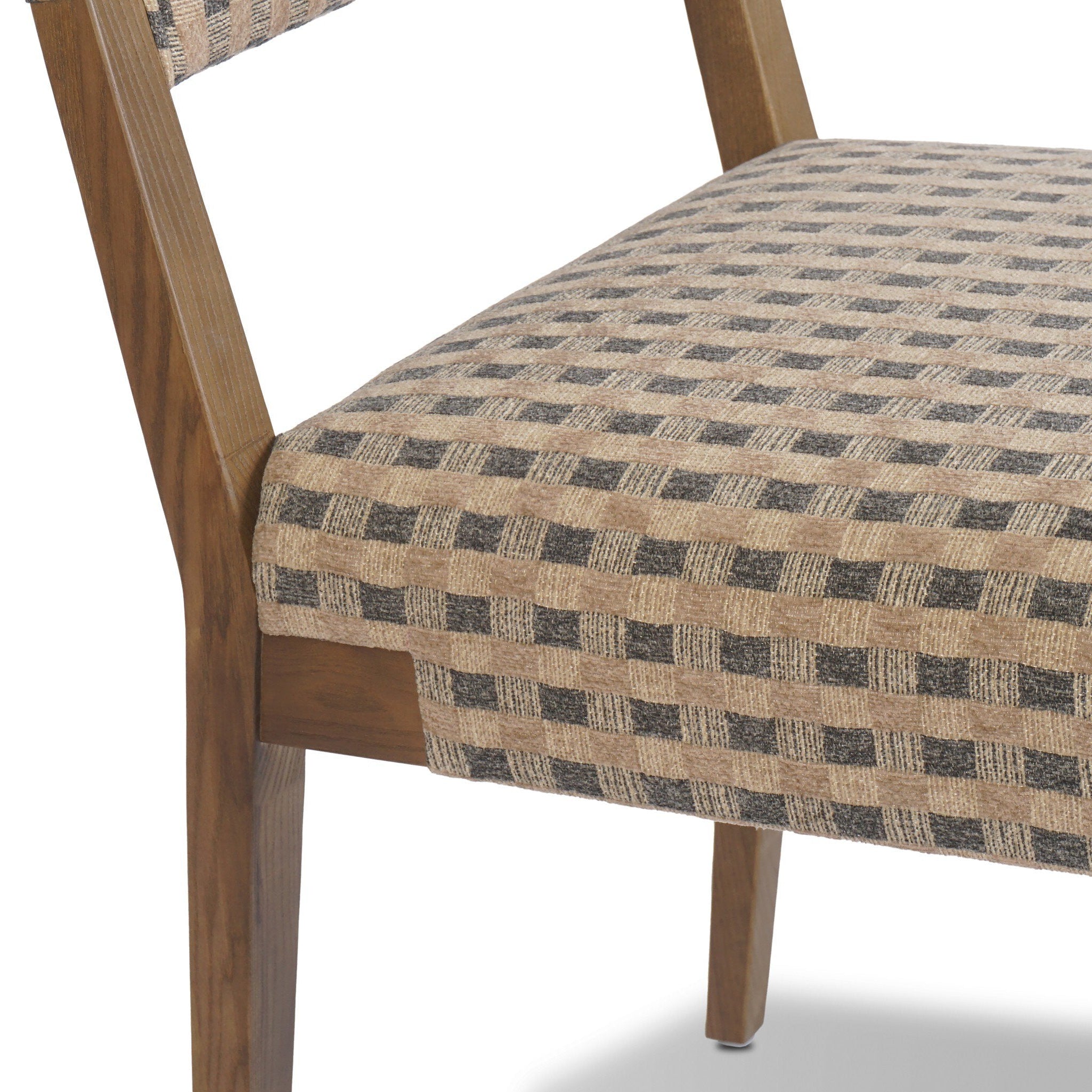 Four Hands Tamari Firefinch Fawn Dining Chair material close-up