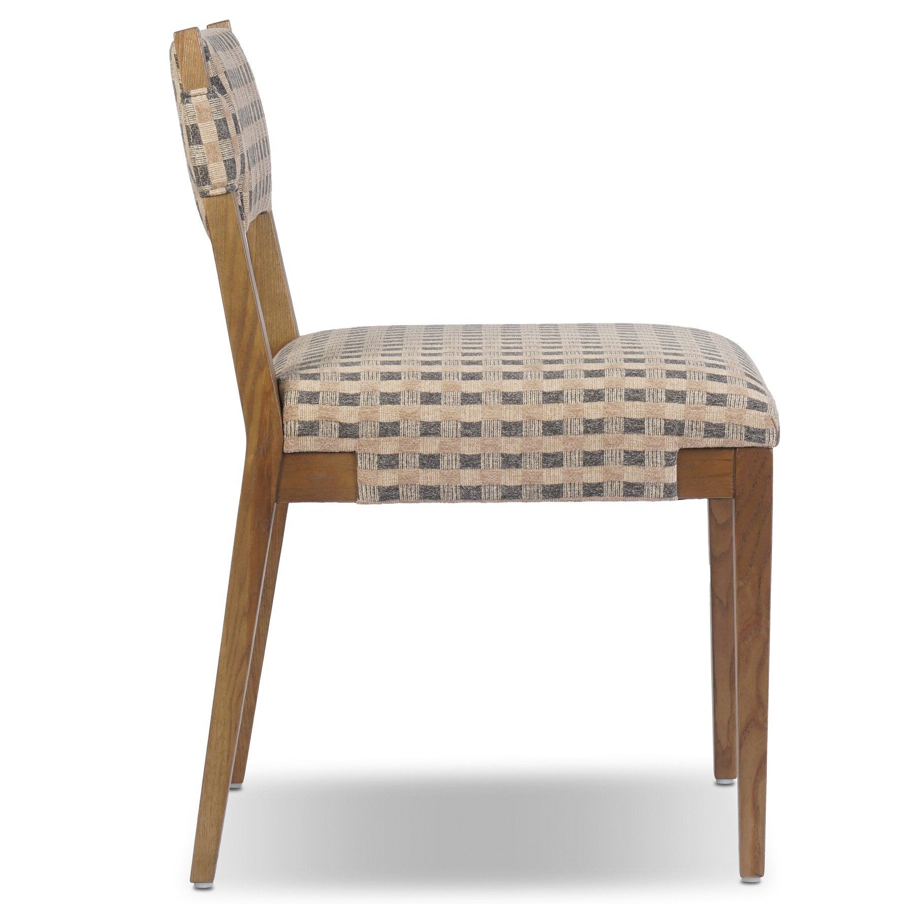 Four Hands Tamari Firefinch Fawn Dining Chair side view